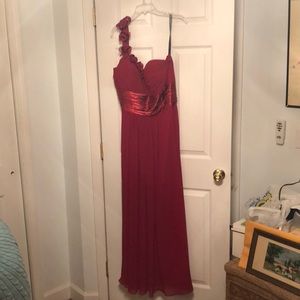 Red Bridesmaid Dress